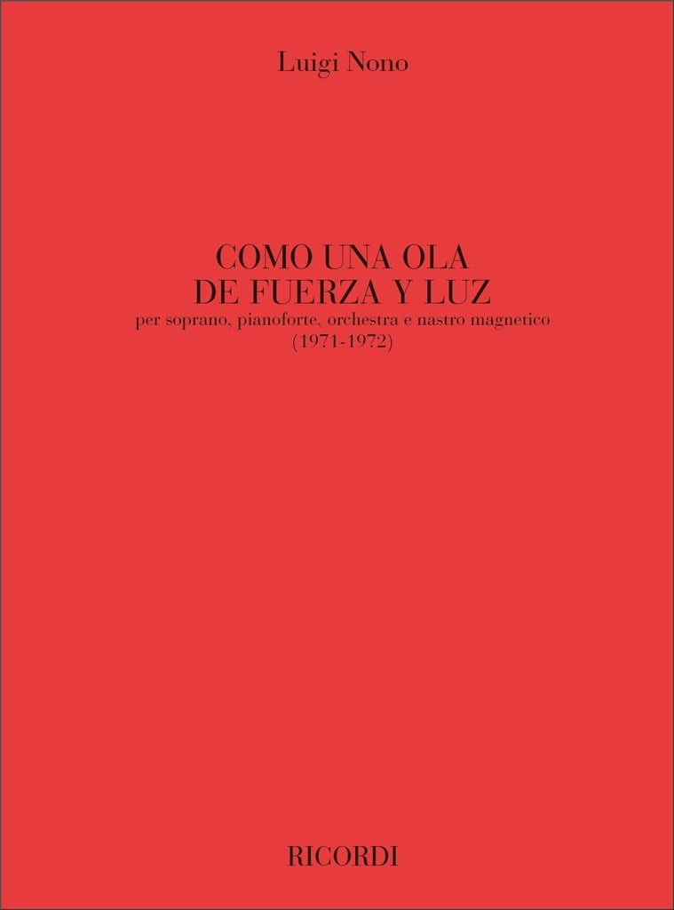 Como Una Ola De Fuerza Y Luz